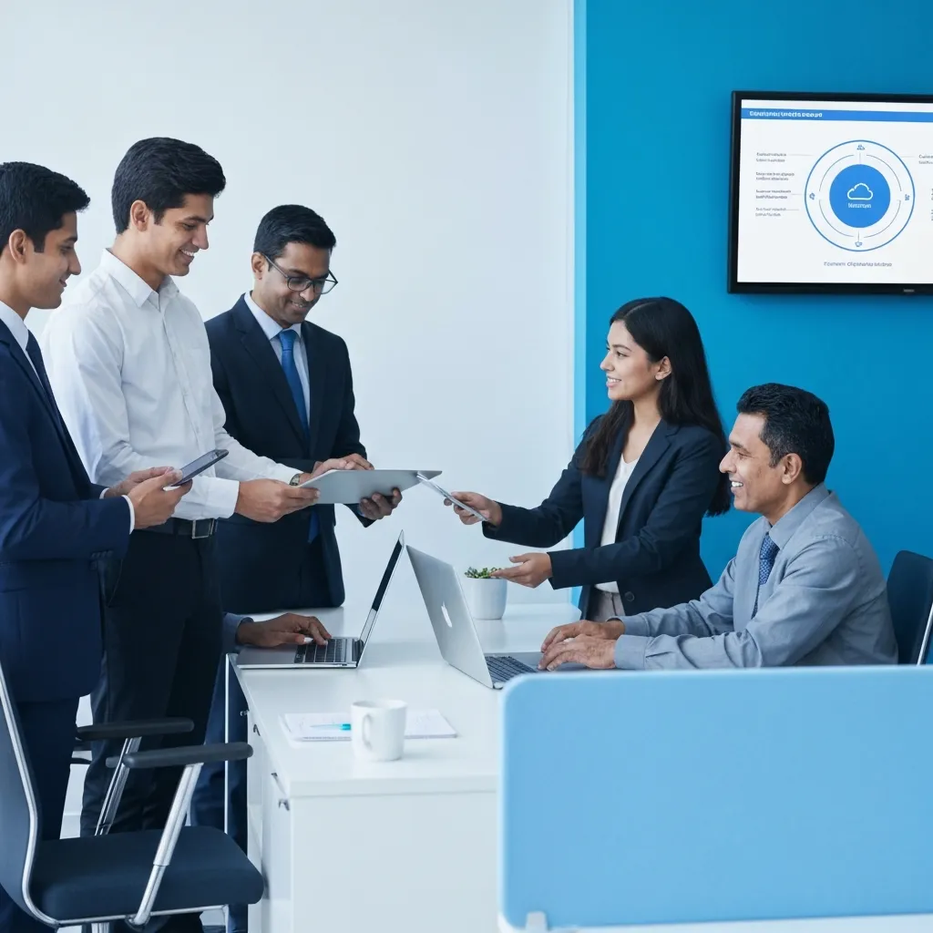 チームでのファイル共有イメージ