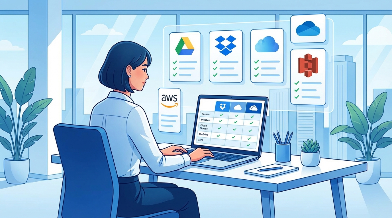 クラウドストレージの選び方 2026年版：個人・中小企業向け完全比較ガイド - HStorage