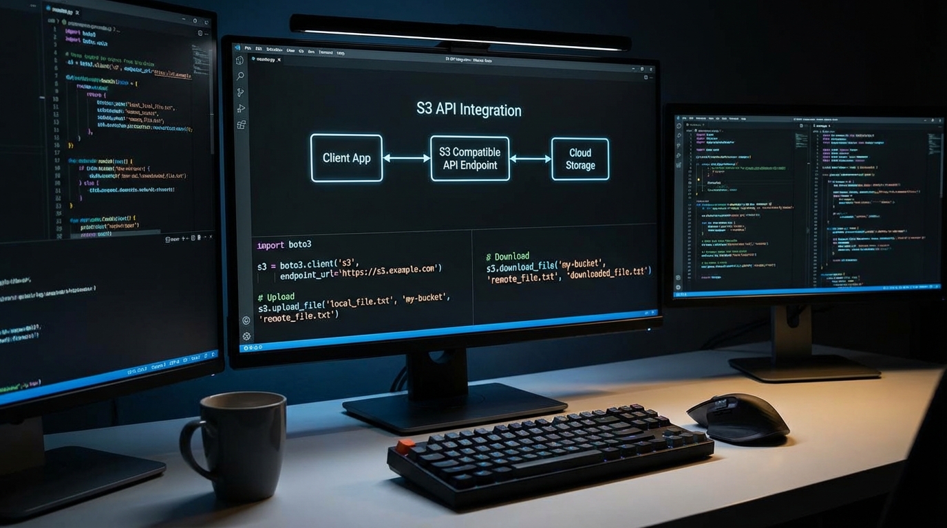 S3 APIを使ったコードインテグレーション例