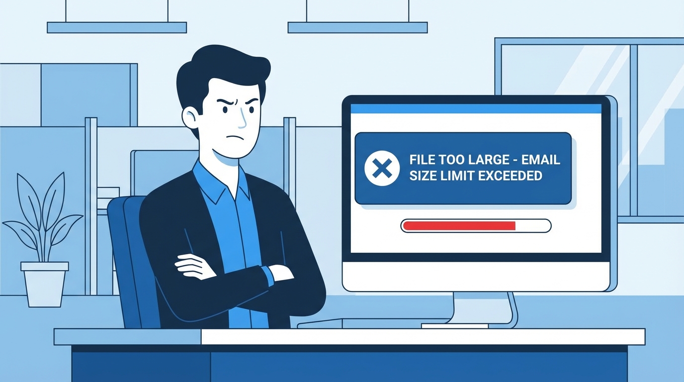 大容量ファイルをメールで送れない時の解決策 - クラウドストレージリンク共有への移行ガイド - HStorage