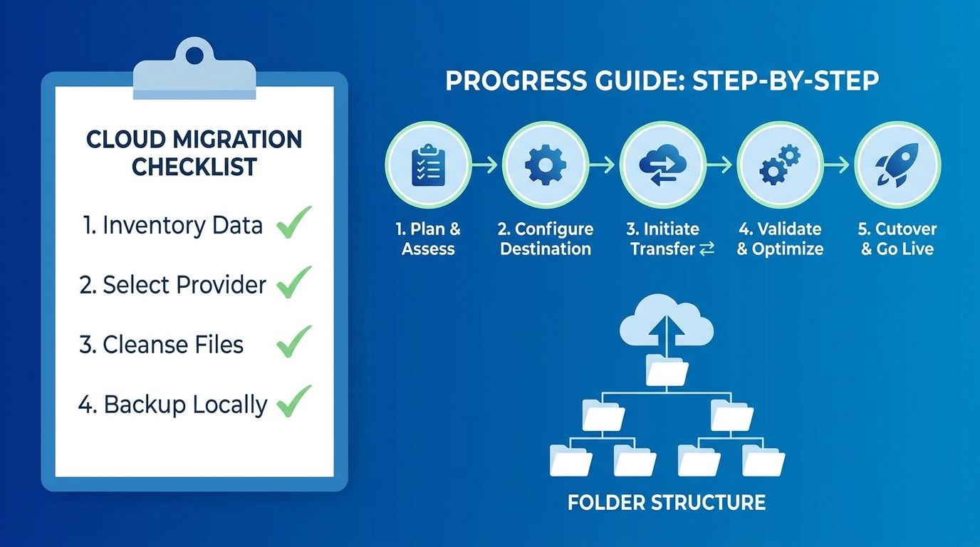 移行チェックリストと手順ステップ