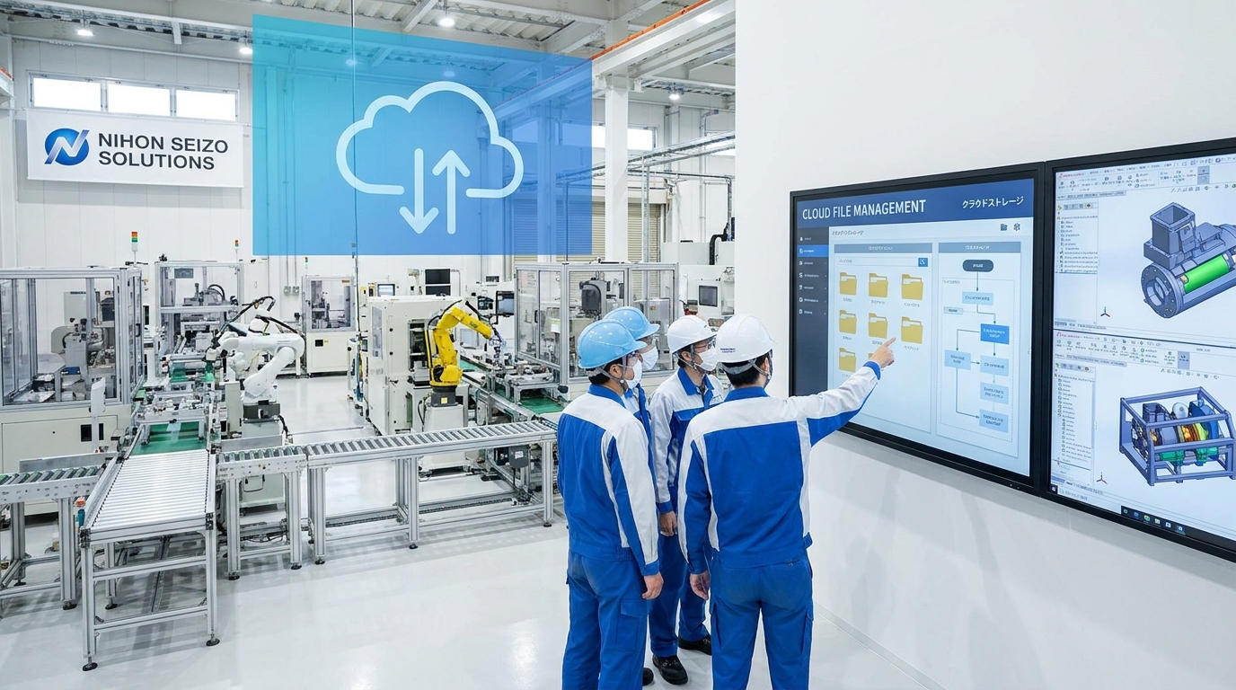 製造業のクラウドストレージ活用ガイド：図面・マニュアル・品質記録を一元管理する - HStorage