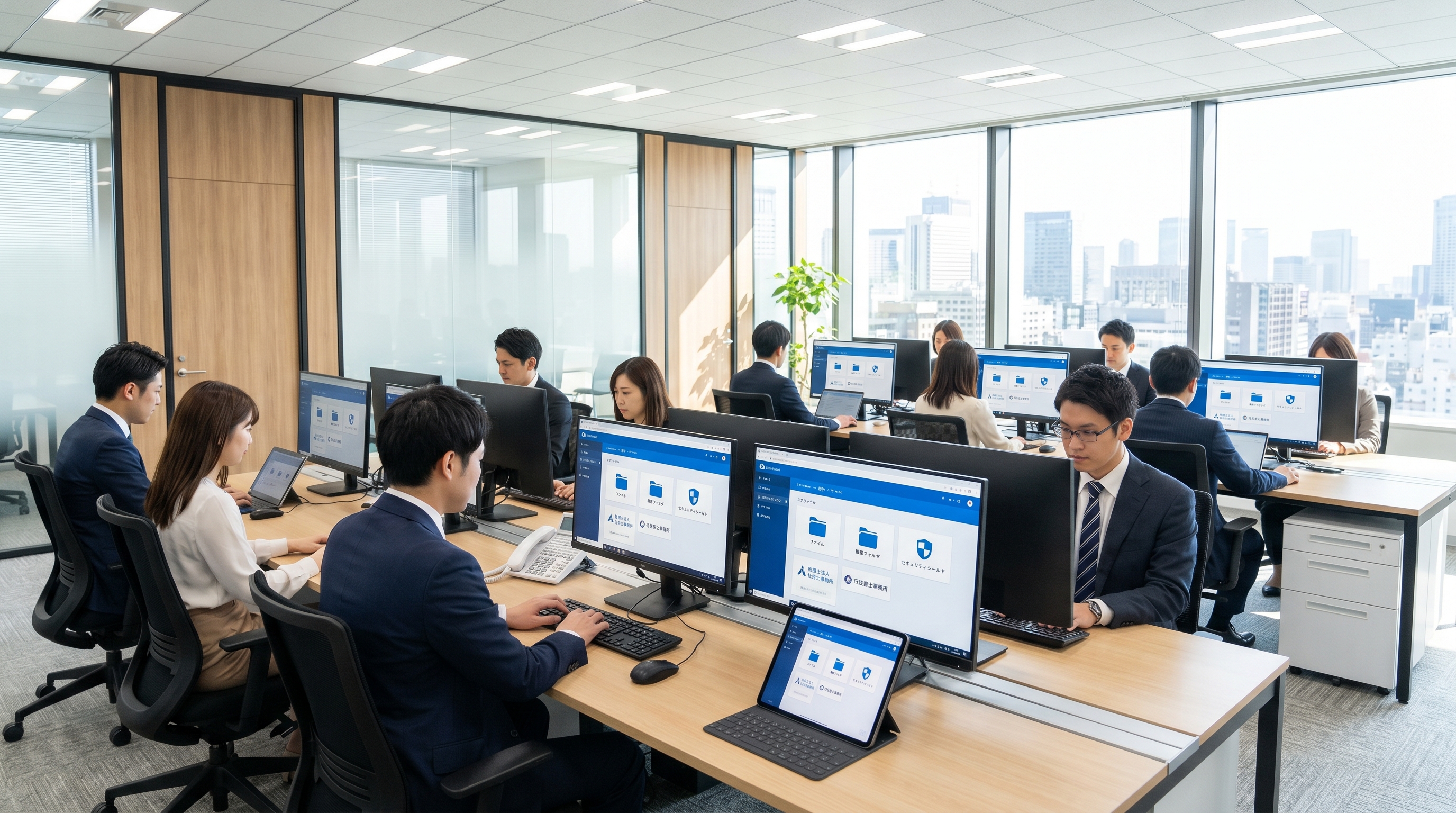 士業事務所のクラウドストレージ活用術：税理士・行政書士・社労士の書類管理を効率化 - HStorage