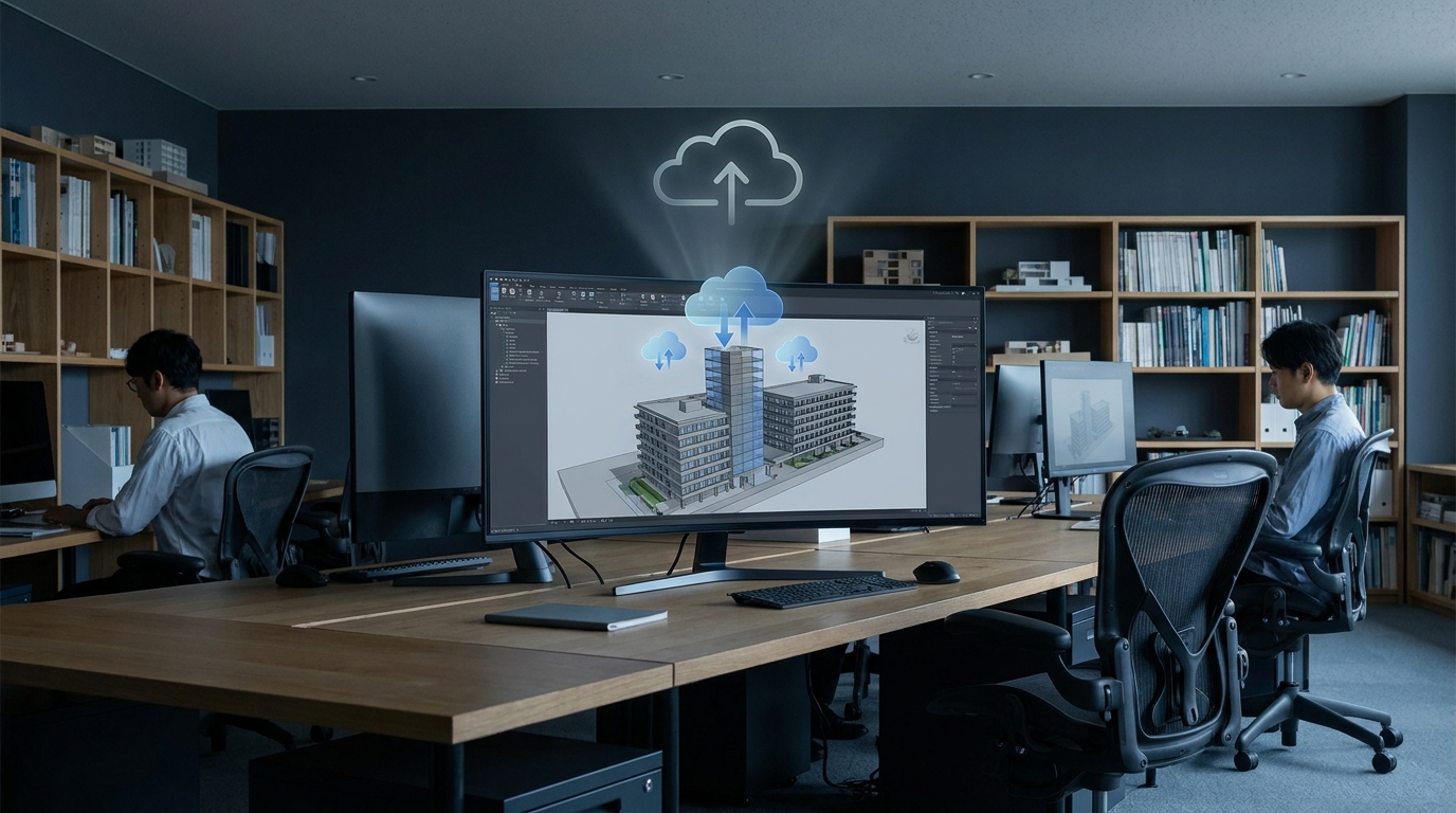 建築設計事務所のCAD・BIMデータ管理にクラウドストレージを活用する方法 - HStorage
