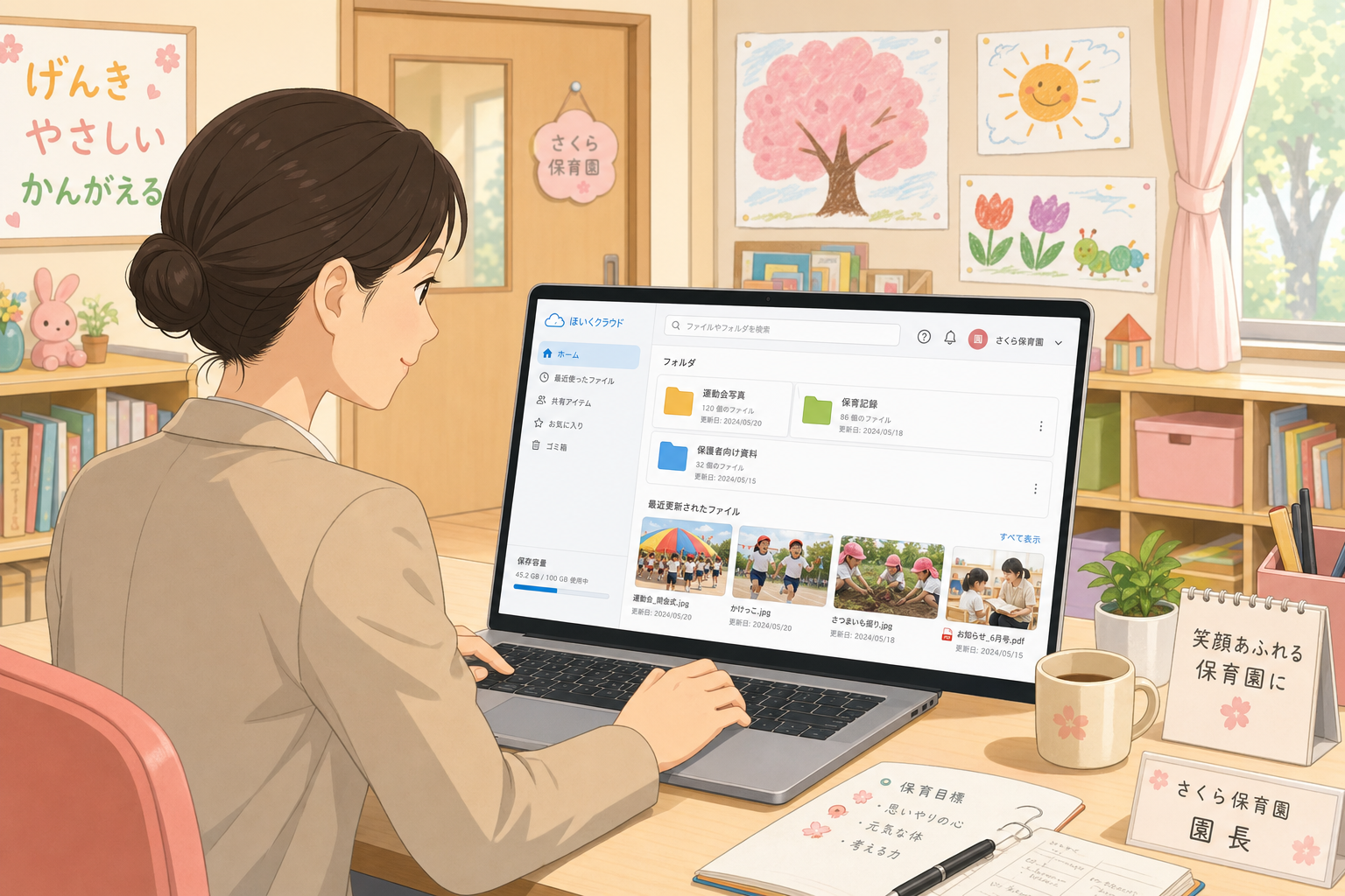 保育園・こども園向けクラウドストレージ活用ガイド - HStorage